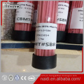 Varillas de soldadura de soldadura plateada con recubrimiento con flujo rosa alta 65AG 2 mm